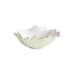 ENCANTO Colette Mini Round Bowl (Pistachio and White)
