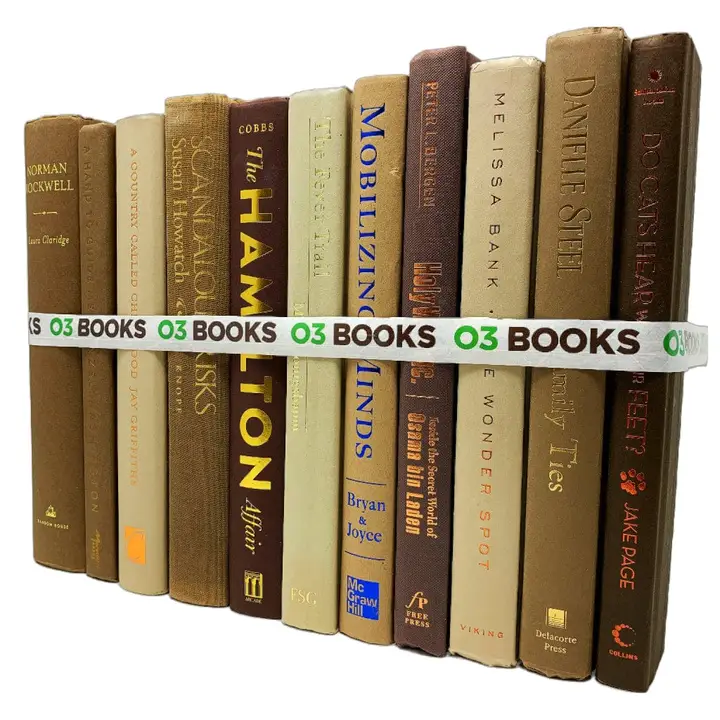 Chocolate Decorative Books