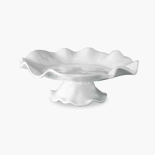 Havana Pedestal Cake Plate (White) Beatriz Ball