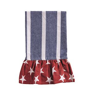 Blue Stripe Americana Towel
