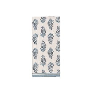 Blooms Blue Block Towel