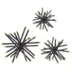 Large Black and Gold Starburst
