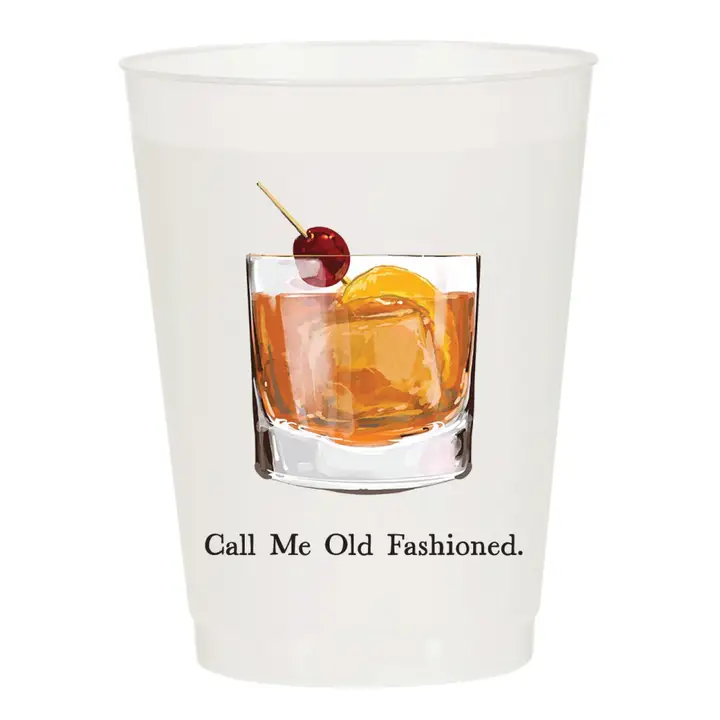 Call Me Old Fashioned Frosted Cups - Father Pack of 10