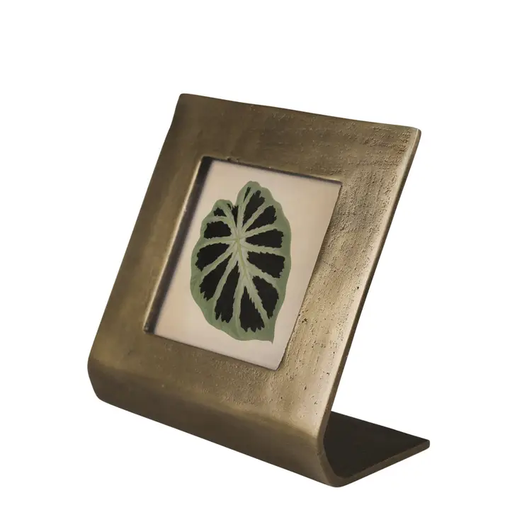 4x4 Brass Square Picture Frame