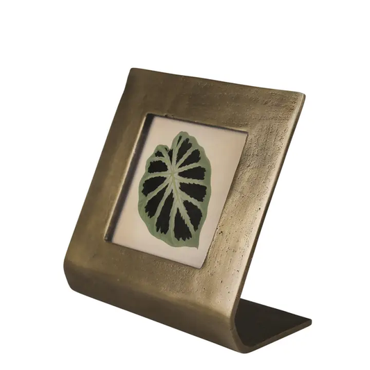 4x4 Brass Square Picture Frame