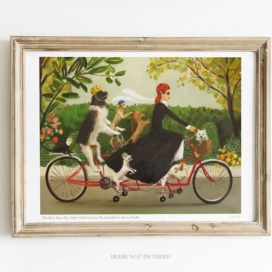 Miss Moon Lesson Nine Art Print - 8.5" X 11"