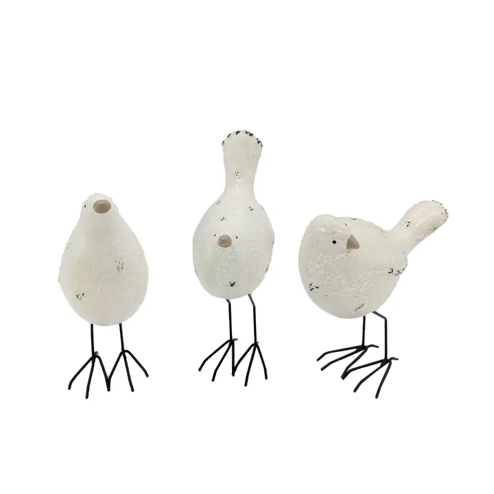 Little Bird Statue 9.5" Tall  White sold seperately