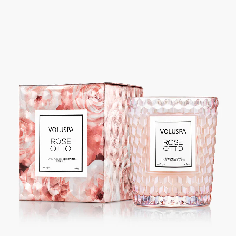 Voluspa Rose Otto 6.5 0z Classic Candle