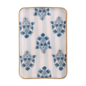Floral Stripe Pattern Tidbit