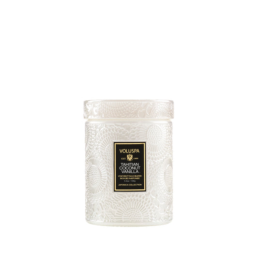 Valuspa 5.5oz Tahitian Coconut Vanilla Candle