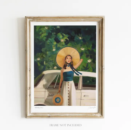 Mulholland Drive Art Print 8.5"x11"