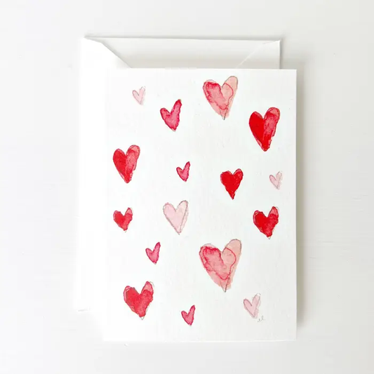 Hearts Mini Notecard3.50